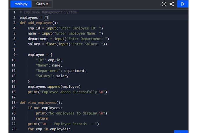 write basic python scripts or programs for you
